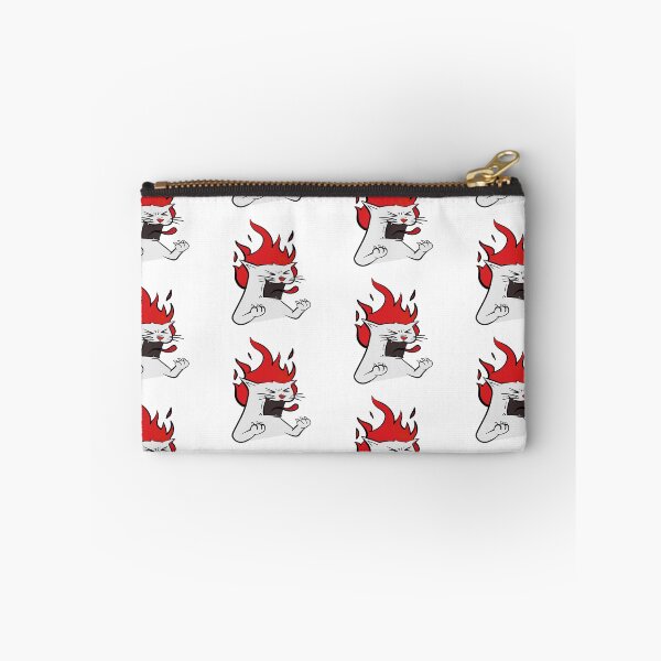 Item preview, Angry white cat designed and sold by TheGoodTheVibe.