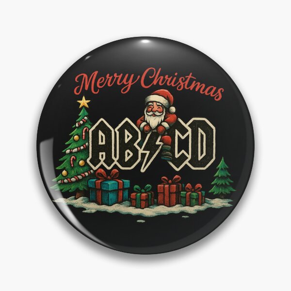 Item preview, Merry christmas AB/CD Christmas Thunder – Rock’n’Roll Santa designed and sold by HAAR00.