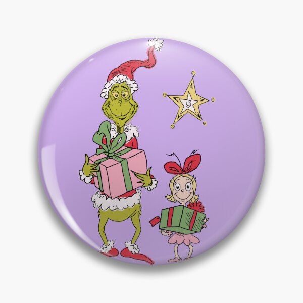 Item preview, Merry Grinchmas !! - The Grinch and Cindy Lou Who cartoon designed and sold by tatadigitalart.