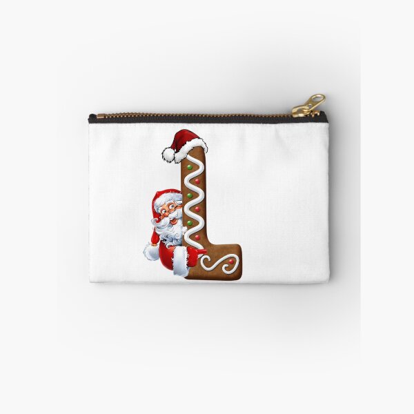 Item preview, Gingerbread Letter L Christmas Design | Cute Santa Alphabet Cookie Art designed and sold by Pandastore14.