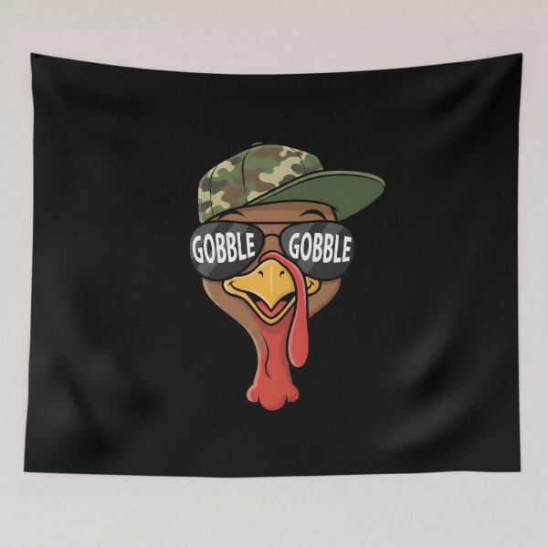 Item preview, Cool Camouflage Turkey with Gobble Gobble Sunglasses designed and sold by MotivaChic.