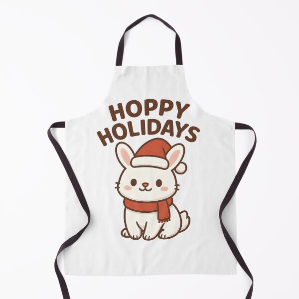 Item preview, Hoppy Holidays – Cute Snow Bunny designed and sold by VibeCircuit61.