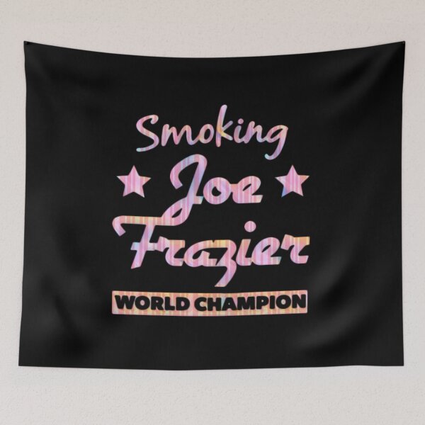 Item preview, Smokin’ Joe Frazier — World Champion Typography designed and sold by creativerooney.