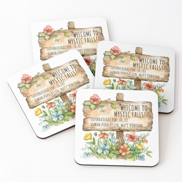 Item preview, Welcome to Mystic Falls Matt Donovan Population Joke designed and sold by EmeraldeaDesign.