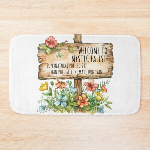 Item preview, Welcome to Mystic Falls Matt Donovan Population Joke designed and sold by EmeraldeaDesign.