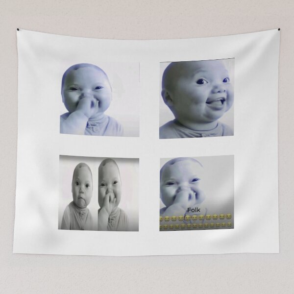Item preview, funny trend reaction baby meme pack designed and sold by cloudzer0000.