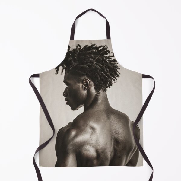 Item preview, Muscular Black Man in Sepia Tone designed and sold by Atlas Kai.