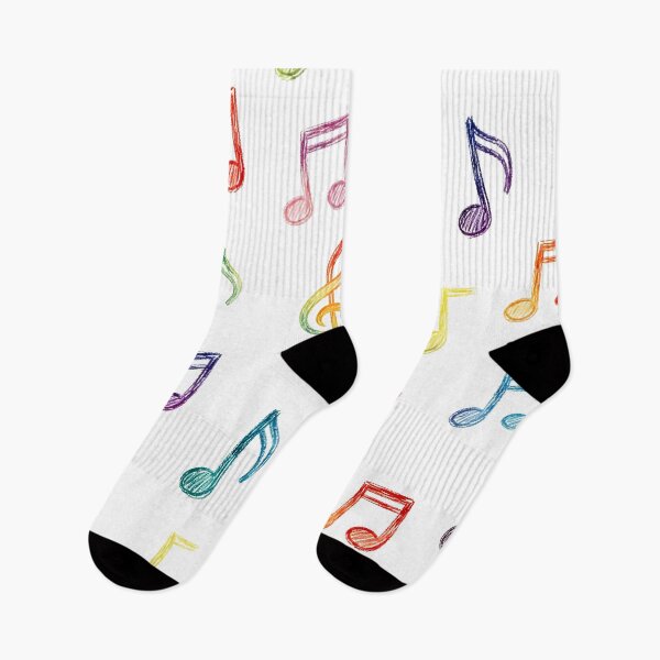 Item preview, Rainbow Crayon Music Notes designed and sold by Hen-C-Art.