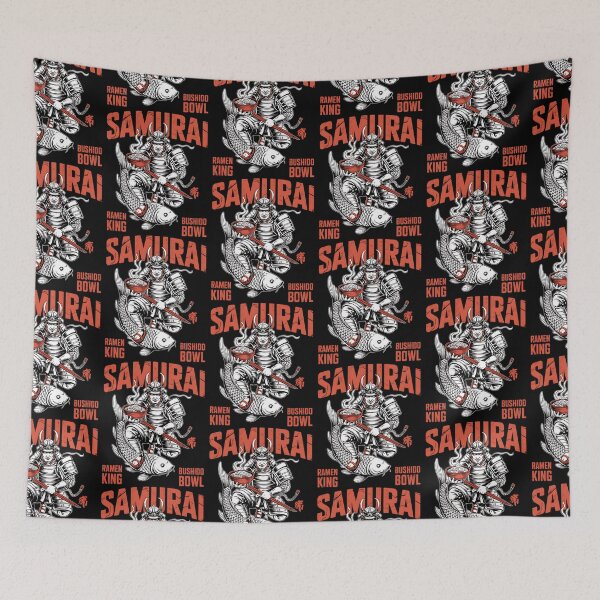 Item preview, Samurai Ramen – Japanese Warrior Noodle Asian Food Anime designed and sold by Taans-Creation.