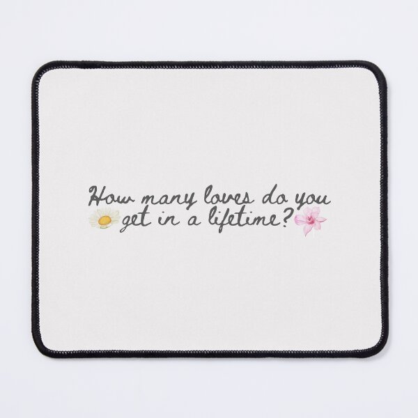 Item preview, Magnolia Parks Series | How Many Loves Do You Get In A Lifetime? designed and sold by Annotated Aesthetic.