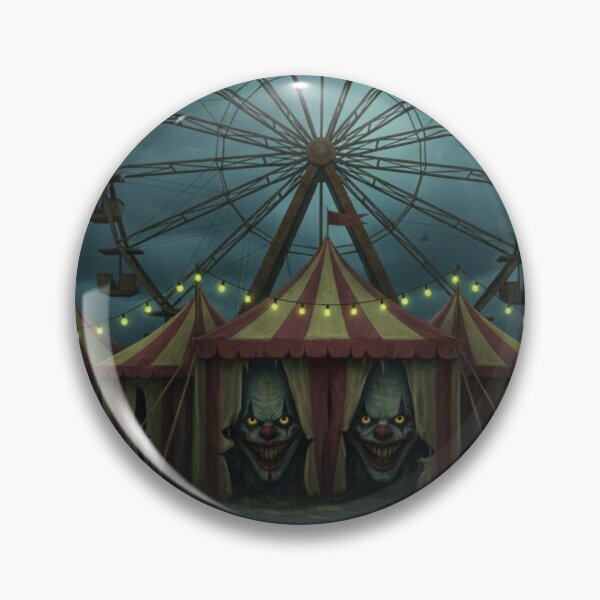 Item preview, Creepy Clown Carnival - Horror Circus Nightmare Gift" designed and sold by jkaestheticss.