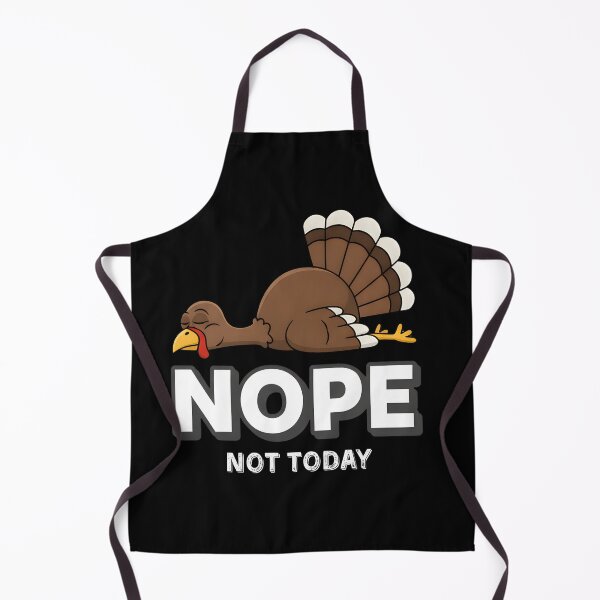 Artikelvorschau, Lustiges Design für Thanksgiving: Fauler Truthahn (Nein) – Cartoon entworfen und verkauft von MotivaChic.