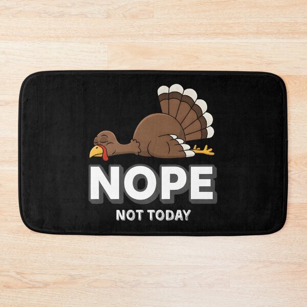 Artikelvorschau, Lustiges Design für Thanksgiving: Fauler Truthahn (Nein) – Cartoon entworfen und verkauft von MotivaChic.