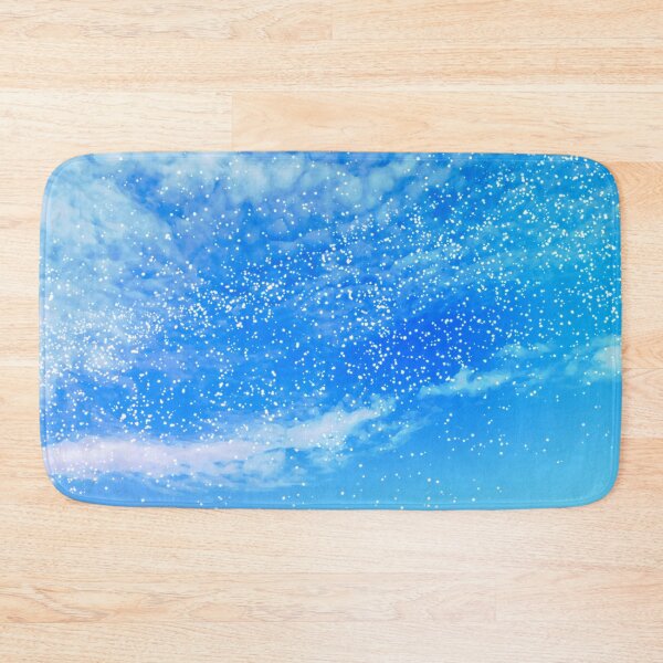 Item preview, cosmic blue sky, original digital watercolor galaxy art designed and sold by dizzy8.