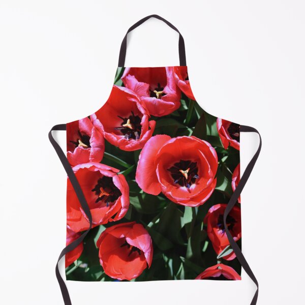 Item preview, Sea of Red Tulips – Spring Full of Passion / Swiss Artwork Photography designed and sold by Raphael Wolf.