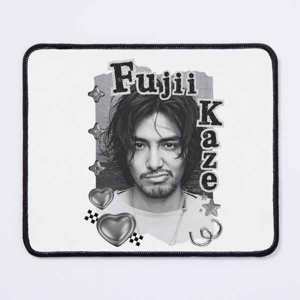Item preview, Fujii Kaze (藤井風) Japanese Actor Jdrama Japan Entertainmen Black and White Collage Digital Art Portrait designed and sold by AJUNICE STUDIO.