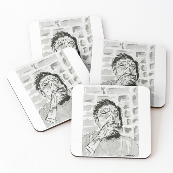 Item preview, Portrait of Jim Harrison designed and sold by Jaboie.