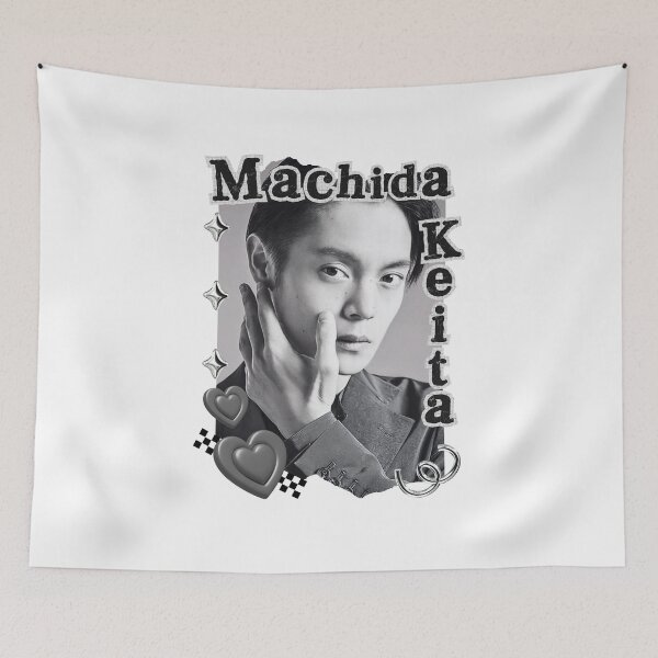 Item preview, Keita Machida (町田 啓太) Japanese Actor Jdrama Japan Entertainmen Black and White Collage Digital Art Portrait designed and sold by AJUNICE STUDIO.
