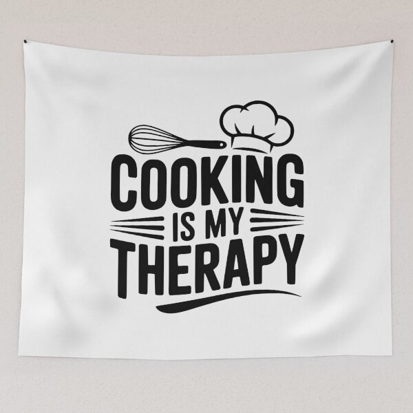 Item preview, Cooking is My Therapy designed and sold by Frank Ring.