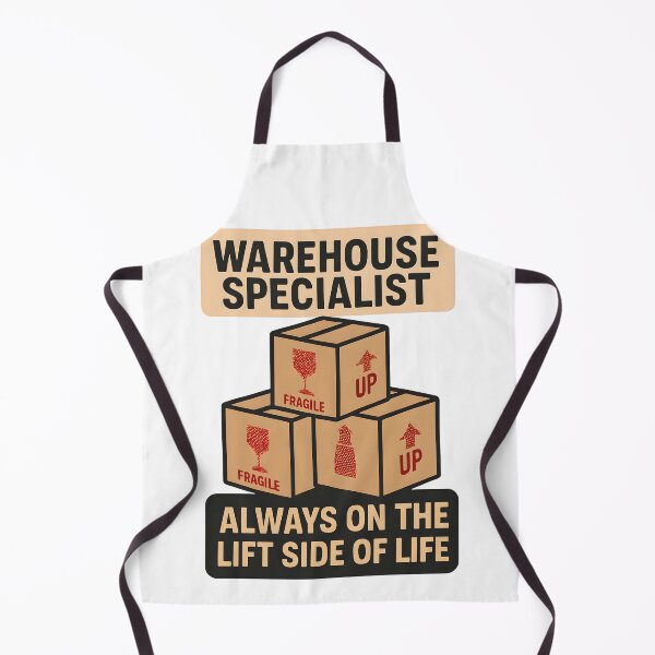 Item preview, Warehouse Specialist Always on the Lift Side of Life Box Stack Design designed and sold by TeeTimeTreasure.