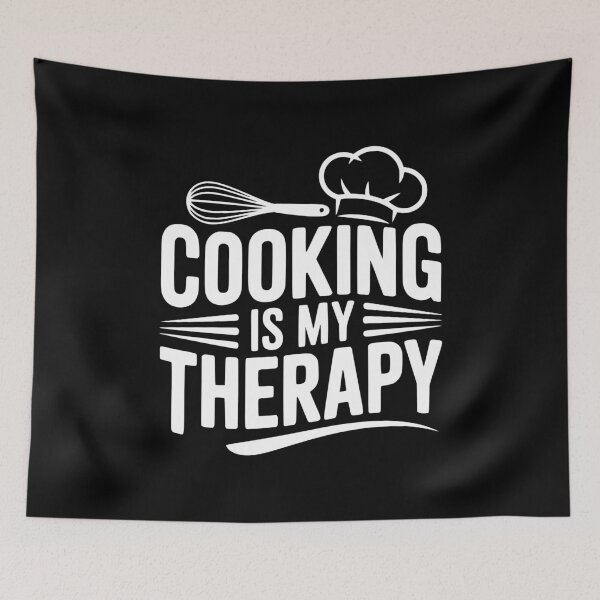 Item preview, Cooking is My Therapy designed and sold by Frank Ring.