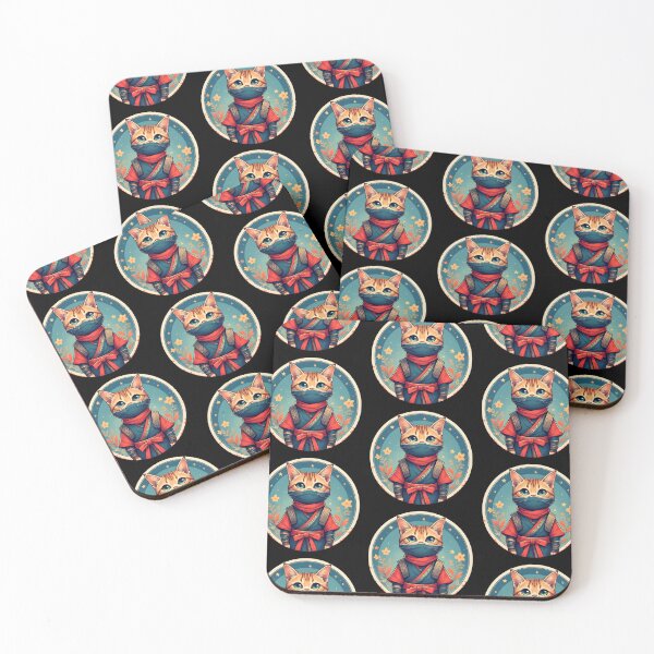 Item preview, Ninja Cat #10 designed and sold by Sam-Tada.