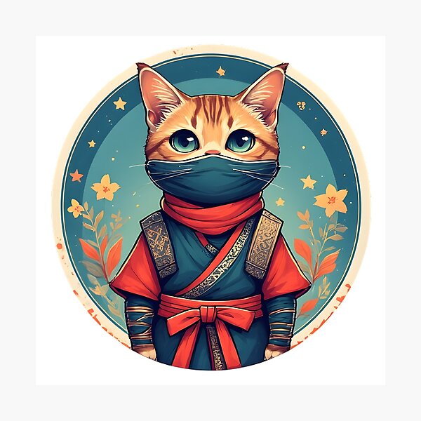Artikelvorschau, Ninja Cat #10 entworfen und verkauft von Sam-Tada.