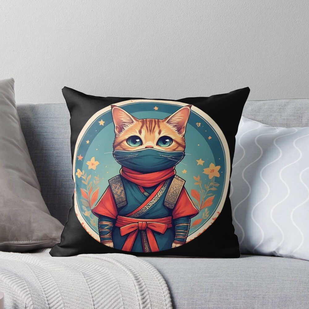 Item preview, Throw Pillow designed and sold by Sam-Tada.