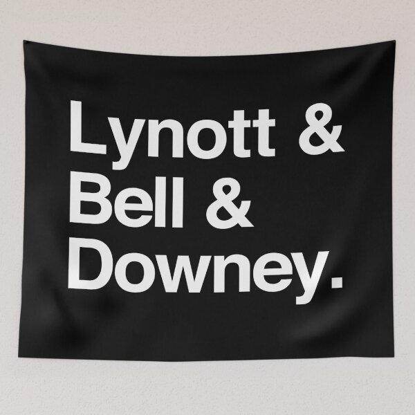Item preview, Thin Lizzy Band Members Names Typography designed and sold by conleyrobinso.