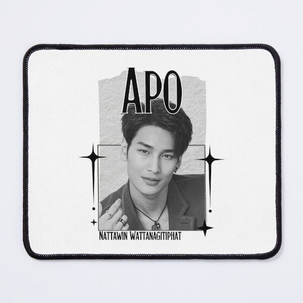 Item preview, Apo (Nattawin Wattanagitiphat) Thailand Actor Thai drama Entertainment Scrapbook Collage Cozy Y2K Vintage Design designed and sold by HELL0WBELLO.