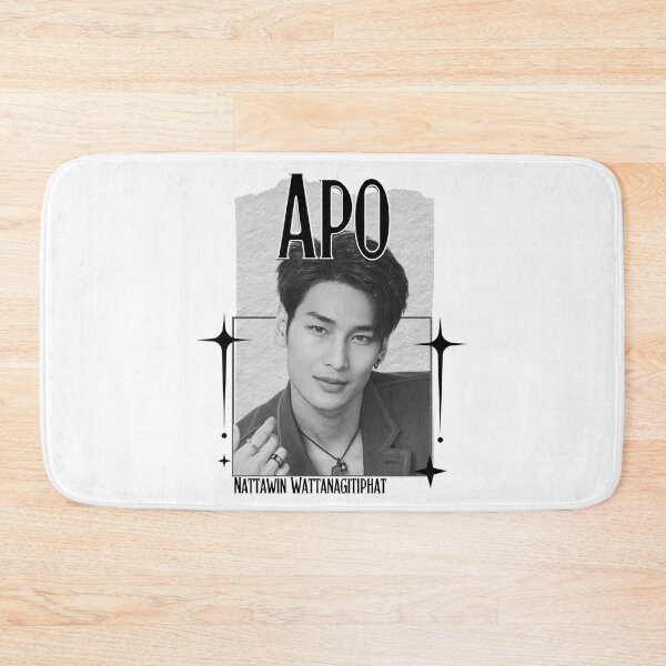 Item preview, Apo (Nattawin Wattanagitiphat) Thailand Actor  Thai drama Entertainment Scrapbook Collage Cozy Y2K Vintage Design designed and sold by HELL0WBELLO.