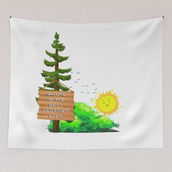 Item preview, Nature Is The Best Designer Ever Art designed and sold by ExploreAura Studio.