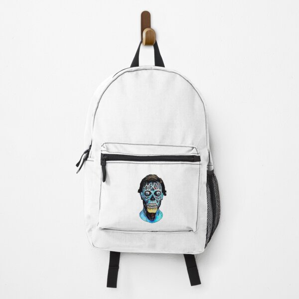 Item preview, They Live Blue Alien Skull Illustration designed and sold by DonnaBradsha.