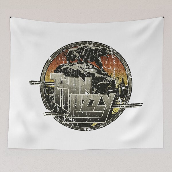 Item preview, Thin Lizzy Retro Metallic Circle Badge designed and sold by conleyrobinso.