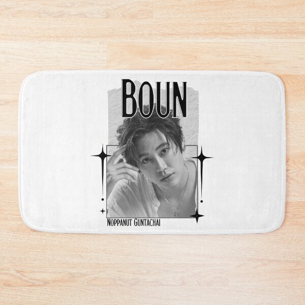 Item preview, Boun (Noppanut Guntachai) Thailand Actor  Thai drama Entertainment Scrapbook Collage Cozy Y2K Vintage Design designed and sold by HELL0WBELLO.