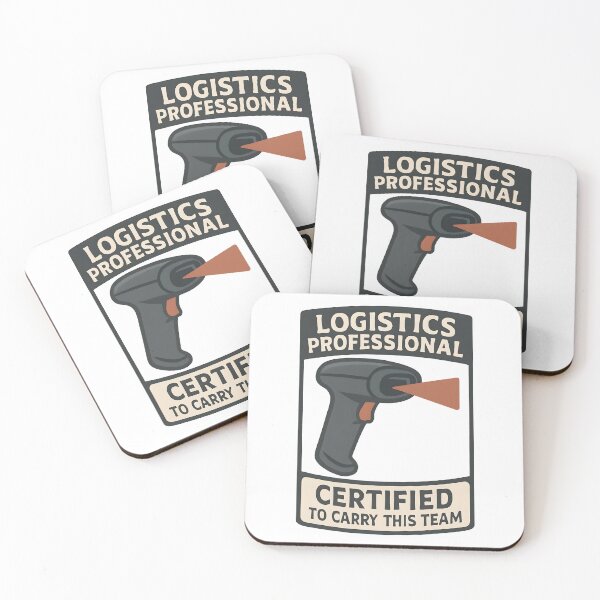 Item preview, Logistics Professional Certified to Carry This Team Scanner Design designed and sold by TeeTimeTreasure.