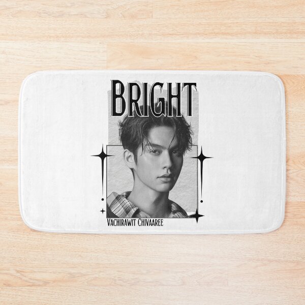 Item preview, Bright (Vachirawit Chivaaree) Thailand Actor  Thai drama Entertainment Scrapbook Collage Cozy Y2K Vintage Design designed and sold by HELL0WBELLO.