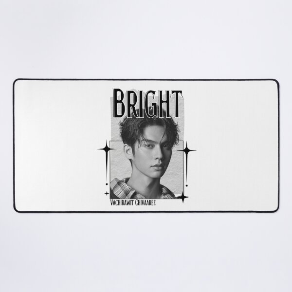 Item preview, Bright (Vachirawit Chivaaree) Thailand Actor Thai drama Entertainment Scrapbook Collage Cozy Y2K Vintage Design designed and sold by HELL0WBELLO.