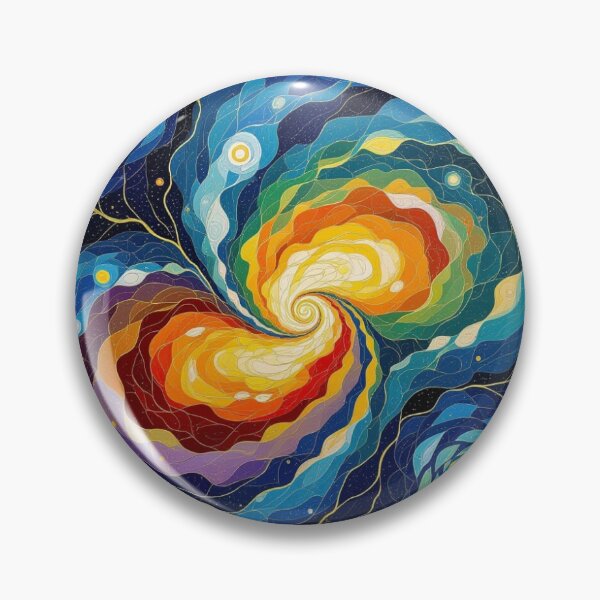 Item preview, Galactic Whirl – Spirals of Light & Emotion in van Gogh Style for Cosmic Souls & Dreamers designed and sold by FotoworldEdel.
