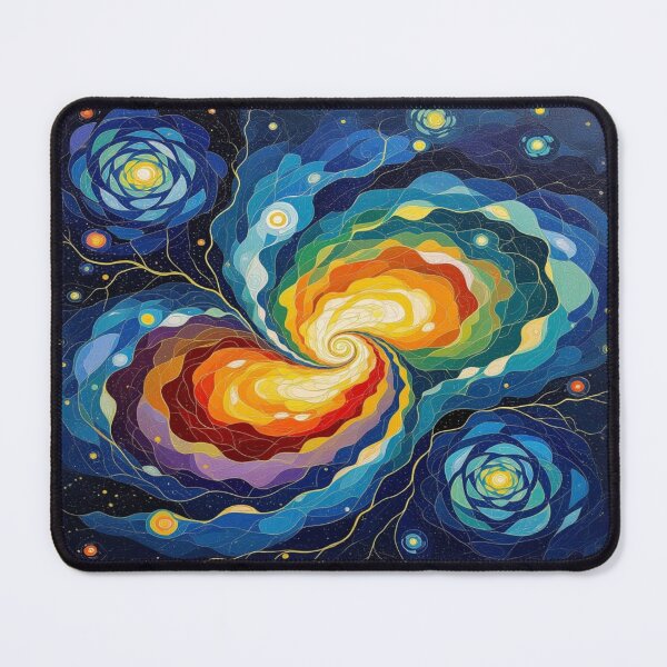 Item preview, Galactic Whirl – Spirals of Light & Emotion in van Gogh Style for Cosmic Souls & Dreamers designed and sold by FotoworldEdel.