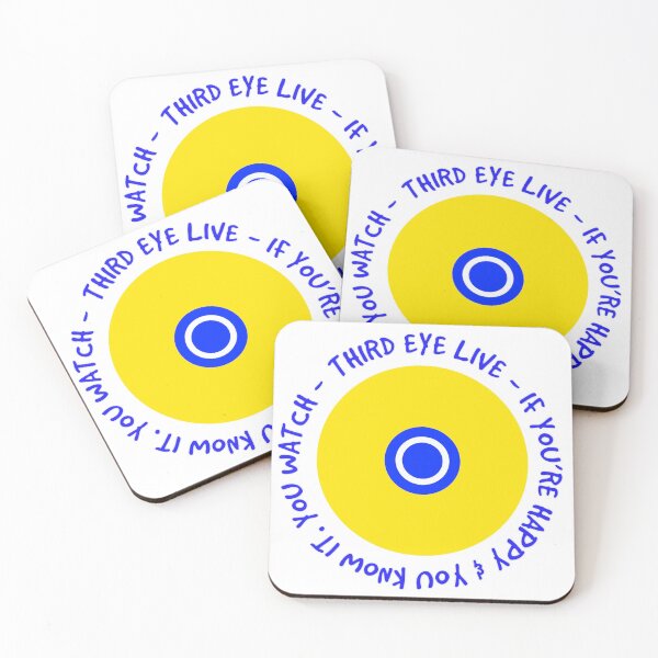 Item preview, Third Eye Live Yellow and Blue Eye of Protection  designed and sold by Third Eye Live.