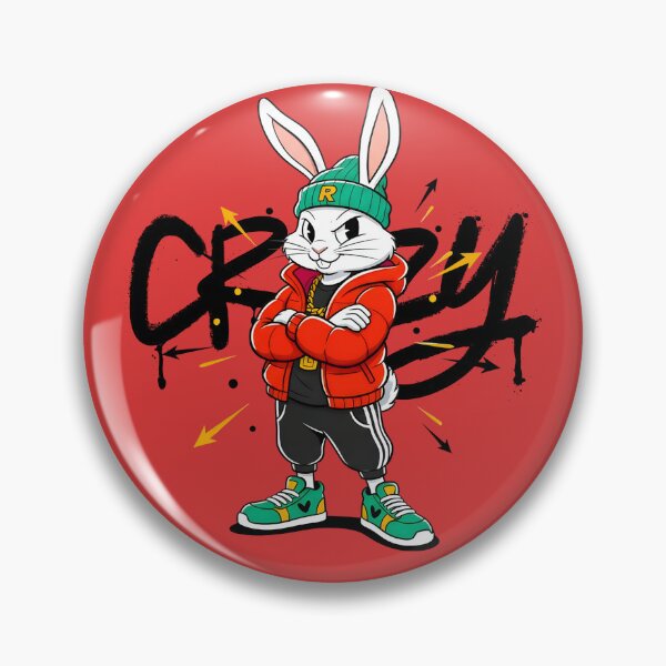 Item preview, A STREET ARTIST RABBIT designed and sold by infinitearte.