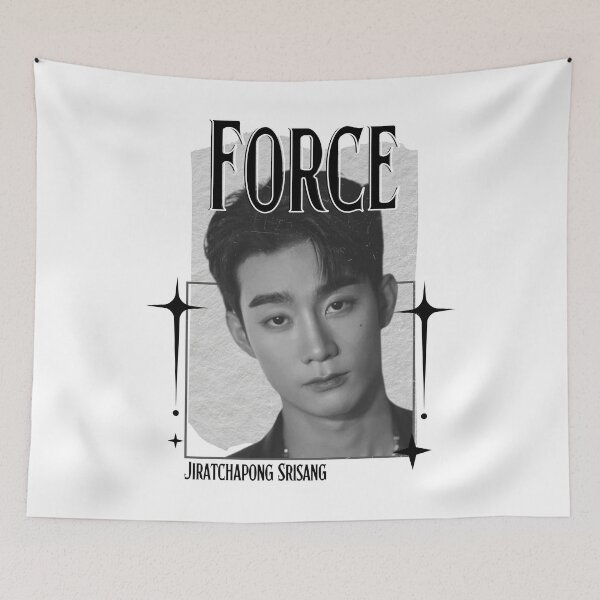 Item preview, Force (Jiratchapong Srisang) Thailand Actor  Thai drama Entertainment Scrapbook Collage Cozy Y2K Vintage Design designed and sold by HELL0WBELLO.