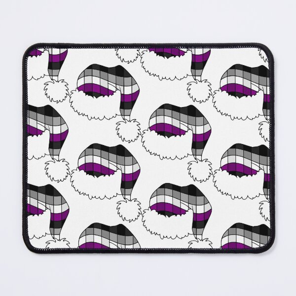 Item preview, Asexual Pride Santa Hat – Ace Christmas Holiday designed and sold by Cannaxes Studio.
