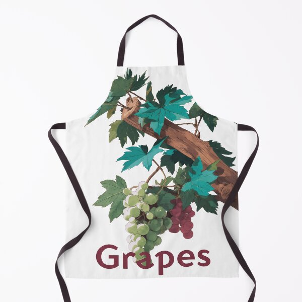 Item preview, Ripening Grapes on the Vine – Botanical Elegance designed and sold by ForeverPrintsOK.