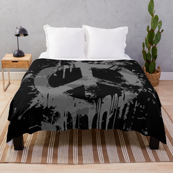 Item preview, Peace symbol in grunge paint splash style designed and sold by drizzd.