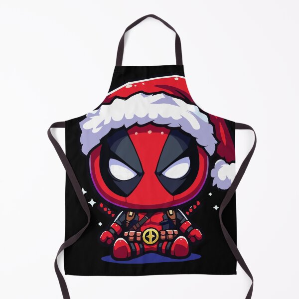 Item preview, Festive Chibi Masked Trickster Wearing a Santa Hat designed and sold by T-Chou.