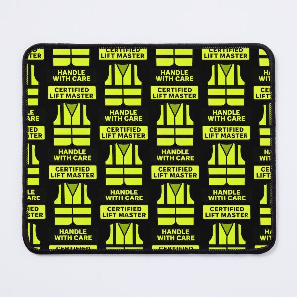 Item preview, Certified Lift Master Handle With Care Safety Vest Design designed and sold by TeeTimeTreasure.