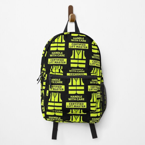 Item preview, Certified Lift Master Handle With Care Safety Vest Design designed and sold by TeeTimeTreasure.