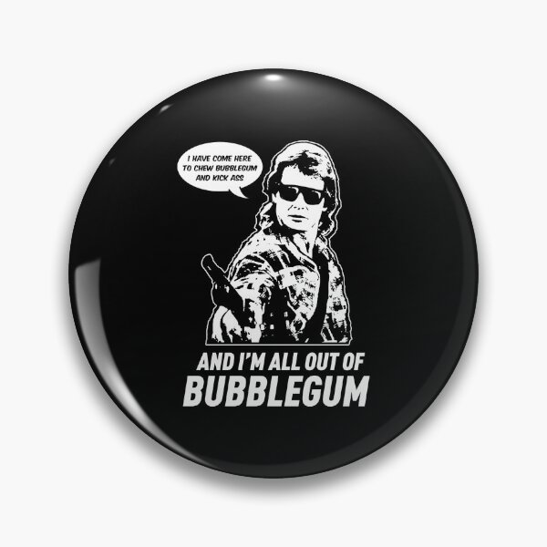 Item preview, They Live Blue Bubblegum Themed Typography designed and sold by DonnaBradsha.